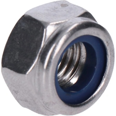 Nerezová matica (M8) šesťhranná, poistná, vysoká s PA vložkou, DIN982/A4 /AISI316