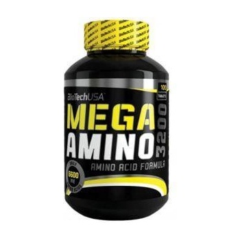 BioTechUSA Суроватъчни аминокиселини Mega Amino 3200 / 100 Tabs. , 758