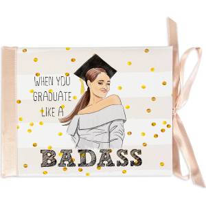 NBoutique Луксозна картичка за дипломиране - Badass