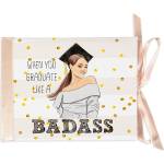 NBoutique Луксозна картичка за дипломиране - Badass