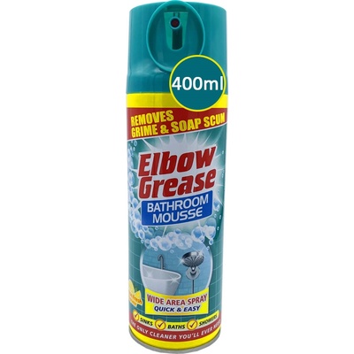 Elbow Grease čistící pěna na koupelny Lemon Fresh 400 ml