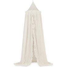 Jollein Nebesa nad postýlku Vintage 245cm Ruffle Ivory
