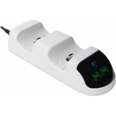 White Shark TAKEDOWN dual dock for PS5 gamepad TAKEDOWN