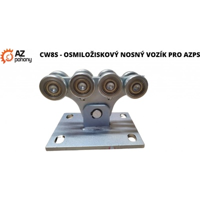 CW8S - osmiložiskový nosný vozík pro AZPs