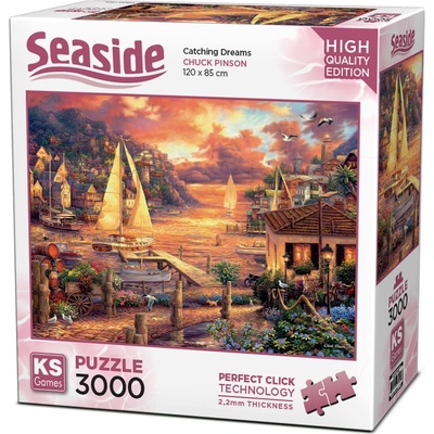 KS Games Пъзел KS Games от 3000 части - Лов на мечти (23012)