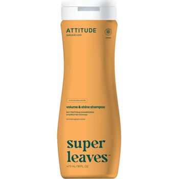 Attitude Super leaves šampón lesk a objem pre jemné vlasy 473 ml