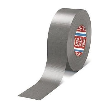 Tesa Standard PE Coated Cloth Páska textilná lepiaca PE 50 mm x 25 m strieborná