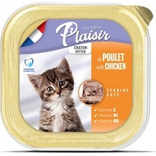 Plaisir cat kitten kuřecí a mléko 100 g