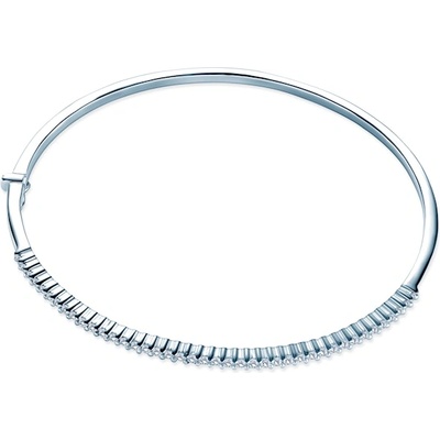 SAVICKI Гривна: бяло злато. диаманти