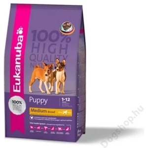 EUKANUBA Puppy Medium Breed 3 kg
