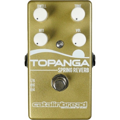 Catalinbread Topanga Gold White Gitarový efekt