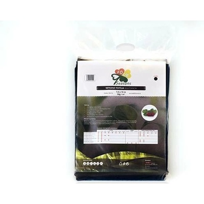 Agro netkaná textilie 1,6 x 15 m 50 g/m² černá