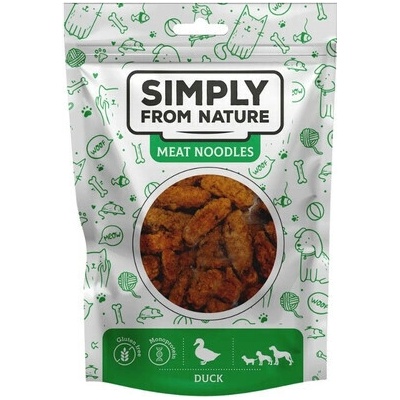 SIMPLY FROM NATURE Meat Noodles Kačacie rolky pre psov 80 g