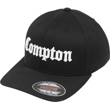 MR.TEE Mister Tee Compton Flexfit Cap blk/wht Flexfit