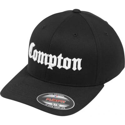 MR.TEE Mister Tee Compton Flexfit Cap blk/wht Flexfit