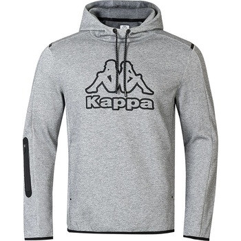Kappa Мъжки суичър Kappa Tech FL Mens Sweat Pullover Hoody - Grey Marl