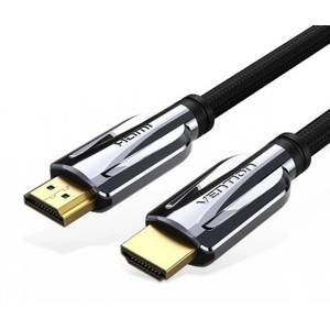 Vention HDMI (8K, плат, черен), 1, 5 м, кабел