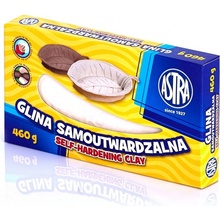 Astra Samotvrdnúca hlina 460g Biela