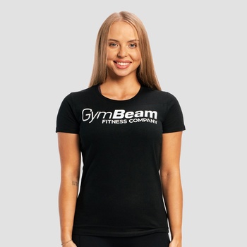 GymBeam Дамска фитнес тениска Black XXL