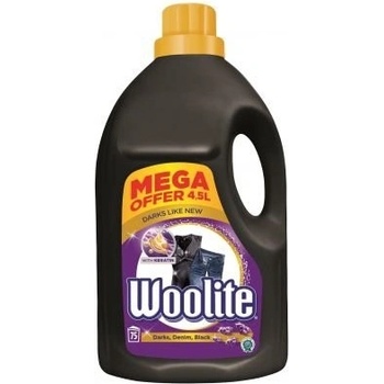 Woolite Darks Denim Black prací gel 75 PD 4,5 l