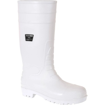 Portwest steelite safety food wellington s4 fw84 / Предпазни ботуши s4 - бели 48 (fw84whr48)