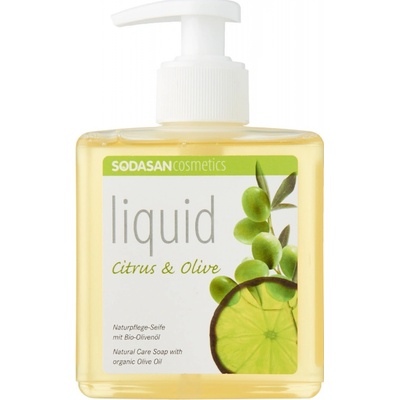 Sodasan BIO tekuté mydlo na ruky Citrón Oliva 300 ml