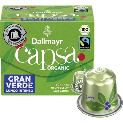 Dallmayr Capsa Lungo Intenso Organic капсули 10 бр