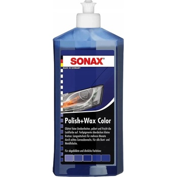 Sonax Polish & Wax Color NanoPro MODRÁ 250 ml