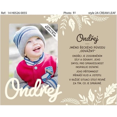 Albi Fotorámeček se jménem - Ondřej