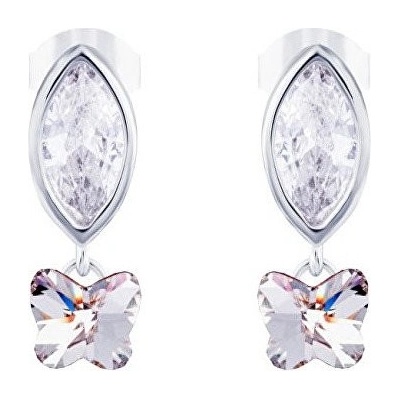 Preciosa Strieborné náušnice s kryštálom Tree of Life 6073 00