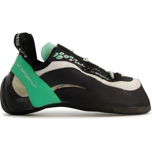 La Sportiva Дамски обувки с връзки La Sportiva Women's Miura Climbing shoes - White / Jade Green - размер 35, 5 (EU) (301-0453-0116)