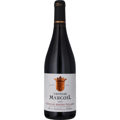 Chateau Maucoil Maucoil Cotes du Rhone Village suché červené 2024 14% 0,75 l (čistá fľaša)