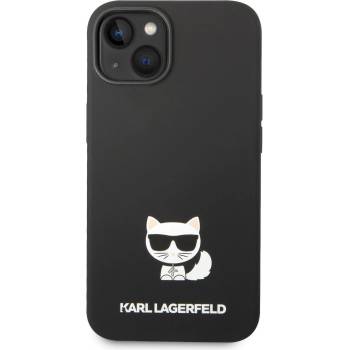 KARL LAGERFELD Гръб Karl Lagerfeld Liquid Silicone Choupette Case за iPhone 14 - Черен (3666339076559)