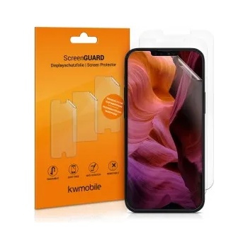 Image 1 of kwmobile 3x Защитно фолио за дисплей за Apple iPhone 13 mini - прозрачен