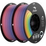 Creality gradient PLA filament 1.75mm, rainbow Ender PLA+ 2kg spool, dimensional accuracy ±0.02mm - ideal for 3D printer K1 K2 Ender Hi - 3301010704