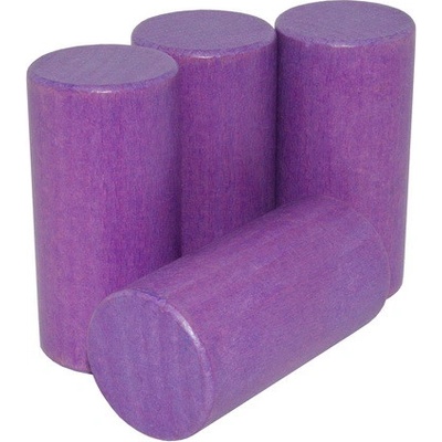 DrKO Dřevěný válec 8 cm 1ks orchid