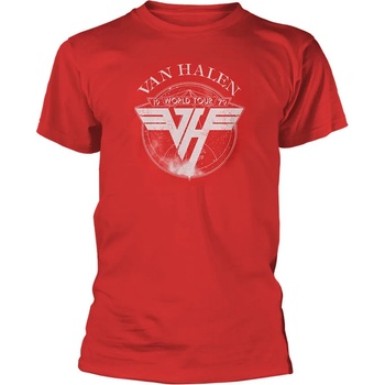 Van Halen Риза 1979 Tour Unisex Red S (VHTS06MR01)
