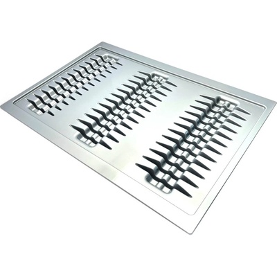 In-Design Držák talířů - šedá metalíza