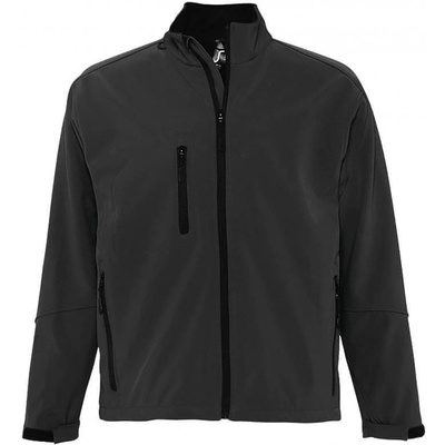 SOL'S pánska bunda RELAX Charcoal grey