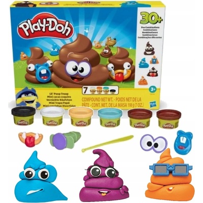 Play-Doh Builder Lil' Poop Troop legrační hovínko E8584