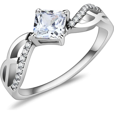 Mabell Dámský prsten z chirurgické oceli SALLY CZ221DA101 5C45