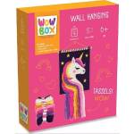 TM Toys Уау Бокс: комплект за създаване на макраме стенен декор - еднорог (wow0925)