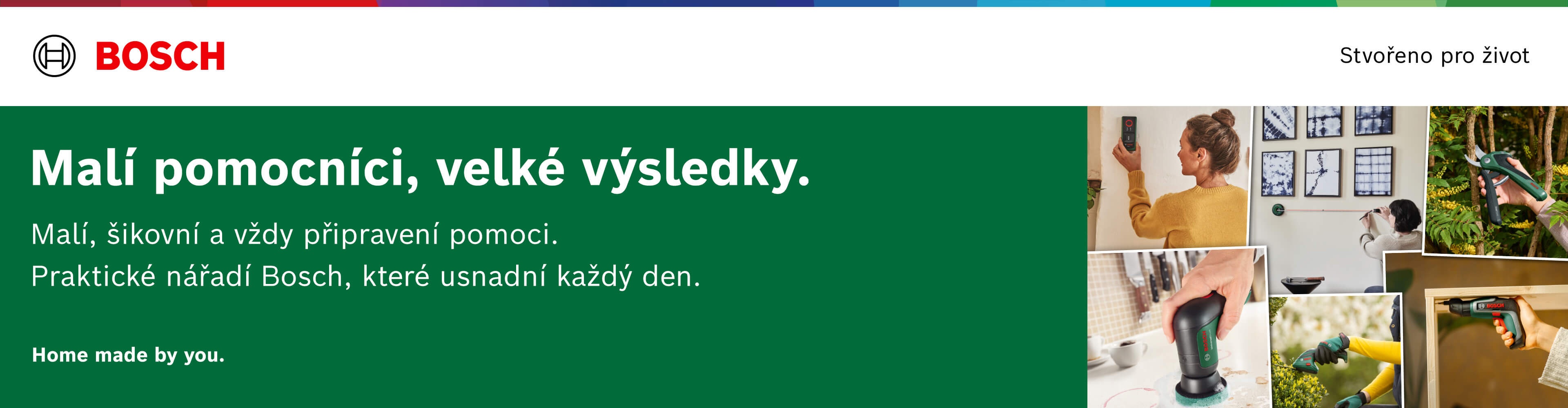 Bosch: Malí pomocníci, velké výsledky