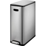 EKO-Europe Кош за отпадъци EKO ECOSLIM с педал (45 л) - хром мат (EKO 937645 - Matt s/s)