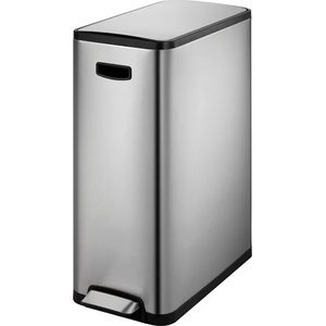EKO-Europe Кош за отпадъци EKO ECOSLIM с педал (45 л) - хром мат (EKO 937645 - Matt s/s)