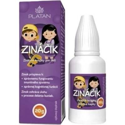 PLATAN Zináček zinkové kapky pro děti 20 g
