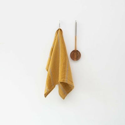 Linen Tales Amber Bronze Stripes 65x65 cm