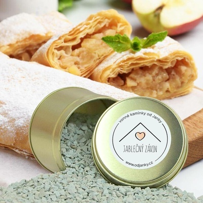 Od Janky vonné kamínky Jablečný závin 240 g v plechové dóze