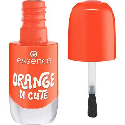 Essence lak na nechty Gel nail Colour 15 Orange U Cute, 8 ml