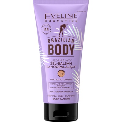 Eveline Cosmetics Brazilian Body bronzujúce telový balzam 150 ml